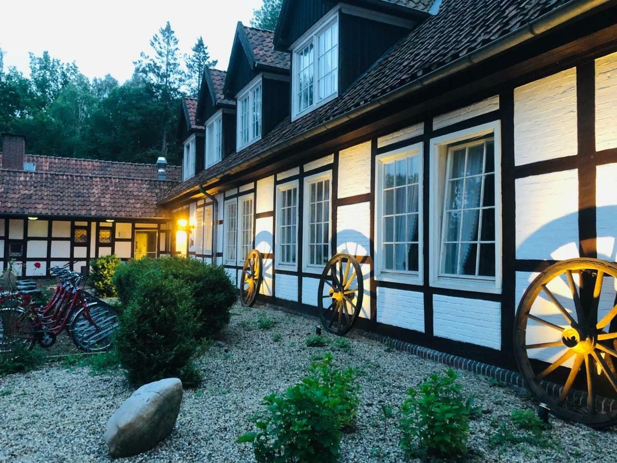 Landhotel Gutshof Im Oertzetal In Oldendorf, Suedheide هيرمانسبرغ المظهر الخارجي الصورة